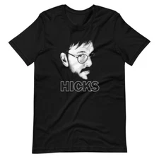 BILL HICKS Comedian Black Tee Short-Sleeve Unisex T-Shirt