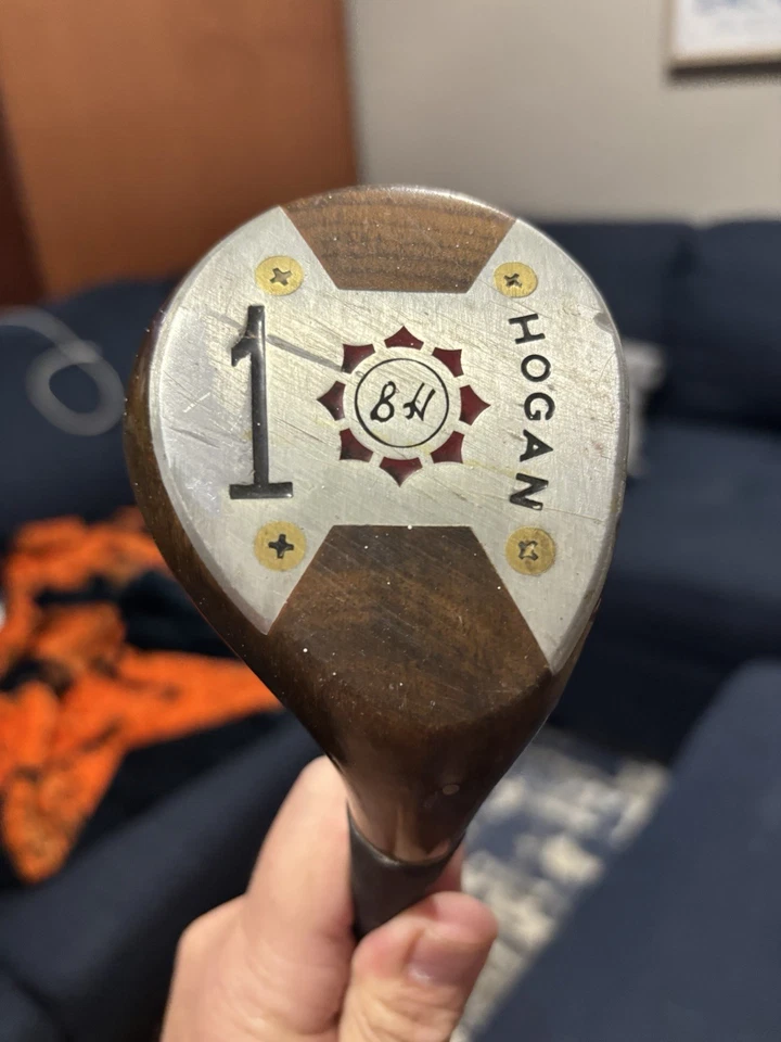 Vintage Ben Hogan Speed Slot Persimmon Wood Dura Ply 1-3-4 - Image 3 of 4