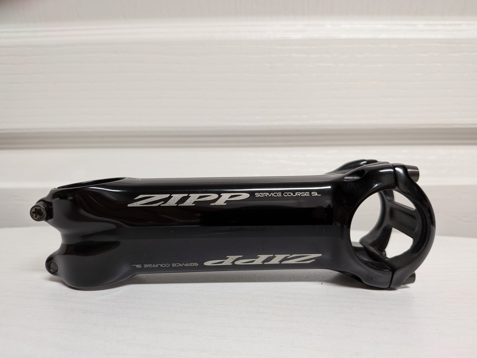 Zipp Service Course SL Stem 120mm 31.8mm Clamp +/- 9° 1 1/8" Gloss Black