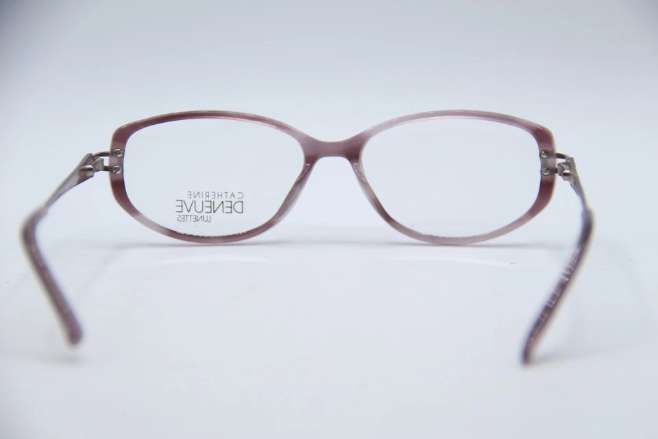 NEW CATHERINE DENEUVE LUNETTES CD357 PURPLE AUTHENTIC DESIGNER EYEGLASSES 54-16 - Image 4 of 4
