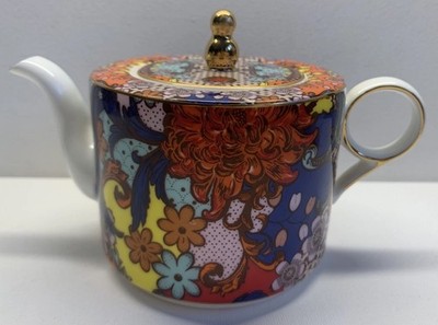 Auratic Porcelain Florentina Teapot Multicolored