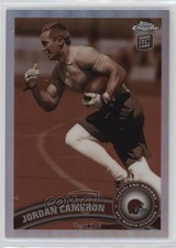 2011 Topps Chrome Sepia Refractor 63/99 Jordan Cameron #58 k1k