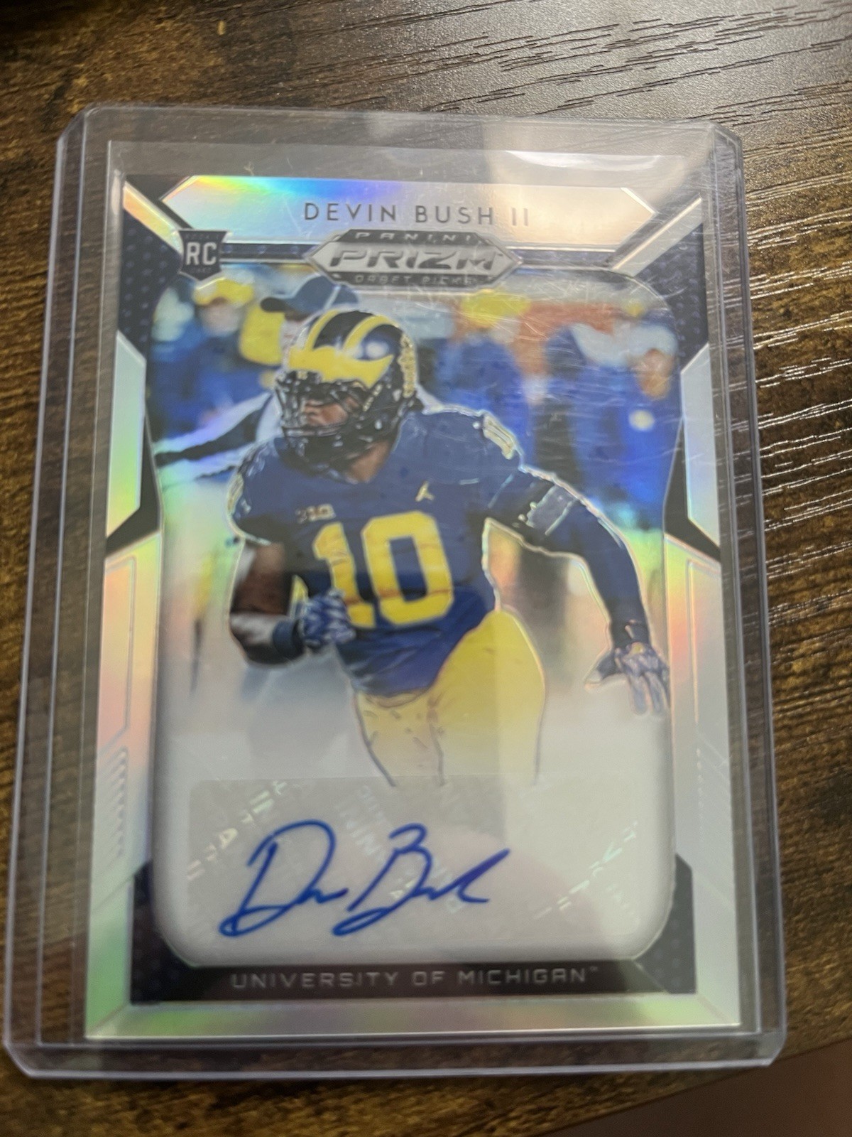 Devin Bush Prizm Michigan Auto