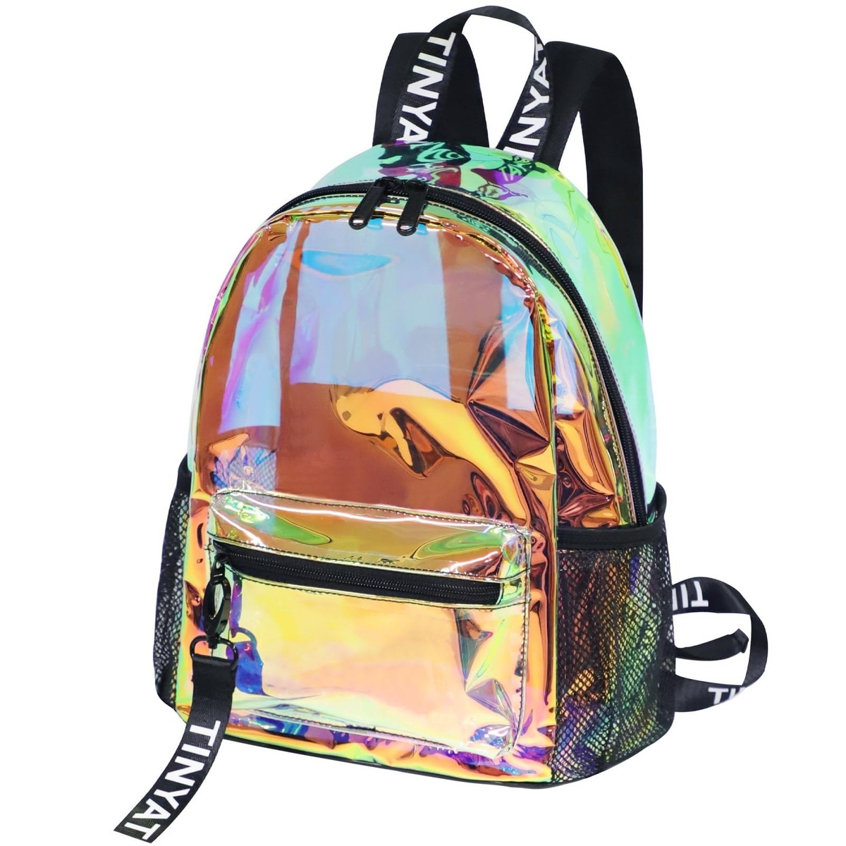 Ladies Backpack Mini Holographic Backpack Small Holographic