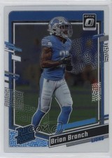 2023 Panini Donruss Optic Rated Rookie Brian Branch #233 ts1