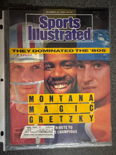 Dominaron los años 80 - Montana, Magic, Gretzky - Sports Illustrated 18/12/89