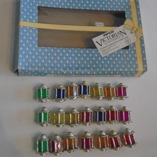Pifco Victorian Lanterns 21x Shades + Box Only Vintage Christmas Lights