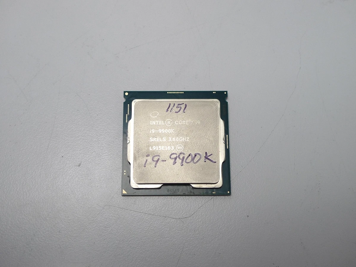 Intel Core i9-9900K Processor Model Computer Processors (CPUs) for