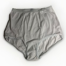 Vtg Sears Acetate Briefs Granny Panties White Sz 6 Sissy Pillow Mushroom Gusset