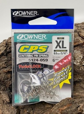 Balzer Owner CPS Twistlock Spirale 5124 XL 8,0mm Schraube für Offsethaken NEW