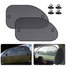 2 Pack Universal Car Window Shade, Cling Sunshade - Sun, Glare and UV Rays Pr...