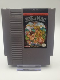 Joe & Mac (Nintendo NES, 1992) Authentic with Manual