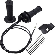 NEW 7/8" Twist Throttle Grip Cable Kit for 50cc-250cc Dirt Bike ATV Mini Bike