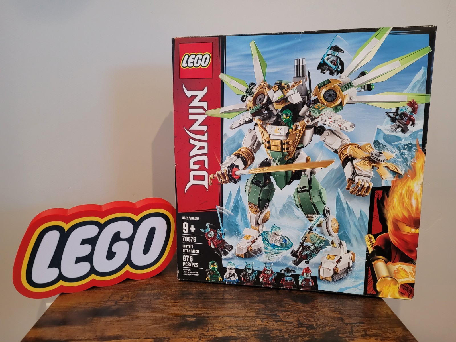 LEGO#70676 Lloyd's Titan Mech NEW SEALED FREE SHIP LOWER 48 STATES 