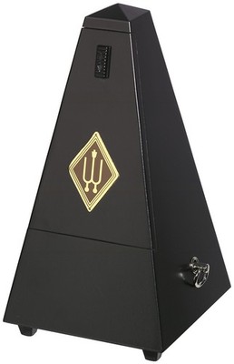 Wittner Metronom 806 M schwarz System Mälzel, Holz