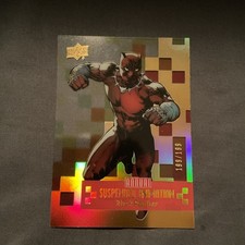 22-23 Upper Deck Marvel Annual Suspended Animation  199/199 Black Panther 10