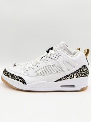Nike Men's Jordan Spizike Low Size 11 White Metallic Gold |HJ9019-100|