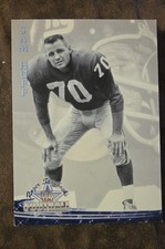 1994 Ted Williams Card Company Roger Staubach's NFL Football - Sam Huff #39