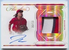 2023 Panini Flawless James Wood Autograph Gold 3 Color Patch Auto #/10