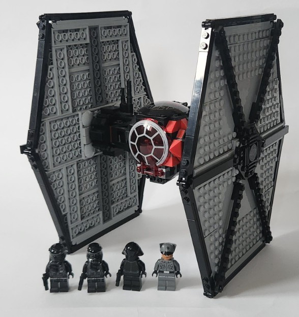Lego Star Wars First Order Special Forces Tie Fighter 75101 Complete minifigures