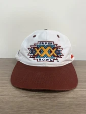 NFL Super Bowl XXX Logo 7 Vintage Snapback Cap Hat - NWT