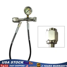 PCP SCBA Fill Station Refill Charging 4500PSI Adapter Air Rifle Paintball + Hose