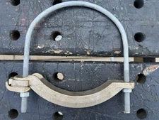 NEW Burndy GAR3906 Ground Connector, Bronze, #4-4/0 Cable, 6" Pipe