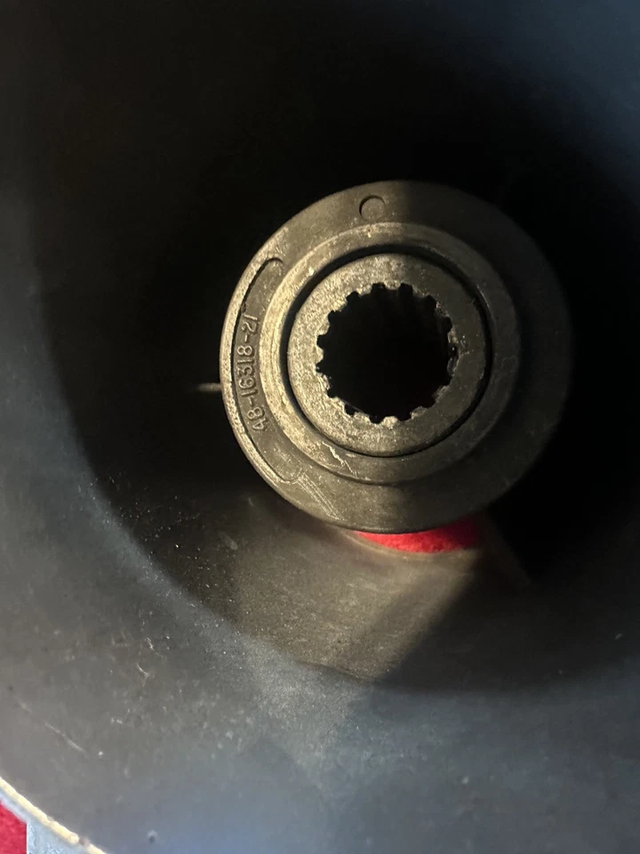 48-16318 MERCURY QUICKSILVER STAINLESS PROP W/HUB 13 3/4 21P FRESH WATER - Image 2 of 3