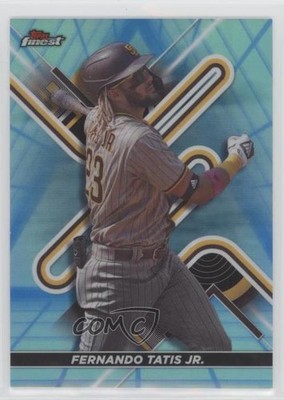 2022 Topps Finest Blue/Aqua Vapor Refractor 85/250 Fernando Tatis Jr #1 0h5y
