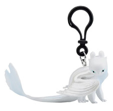 Universal Studios How to Train Your Dragon Light Fury Figurine Keychain New Tag