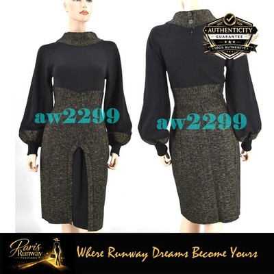 Chanel NWT 11A Paris-Byzance Runway Dress CC Logo 38 New