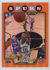 2008-09 Topps Chrome Orange Refractor 458/499 Bruce Bowen #130 7n6
