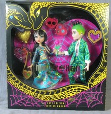 Monster High CLEO & DEUCE Howliday Love Edition 2 Pack 2022 Mattel HKY85 Poupée