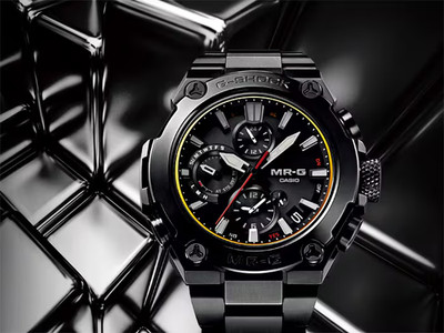 Casio MR-G MRGB1000B-1A Bluetooth   MULTIBAND 6 Solar Black Titanium Mens Watch