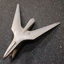 1955 1956 Chrysler Hood Ornament Bird Windsor New Yorker Emblem Trim 1599858