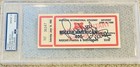 Richard Petty Signed 1986 Ticket Large & Bold Autograph PSA/DNA GEM Mint 10