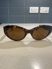 Vintage Persol 85 Tortoise Sunglasses 52-24 Italy Meflecto Brown Lenses