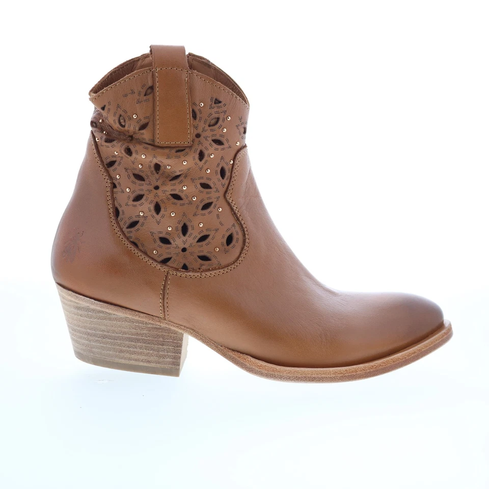 Fly London Wail bottillon pour femmes en cuir brown 36 - Photo 2/4