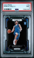 2023 PANINI PRIZM #163 DERECK LIVELY II PSA 9