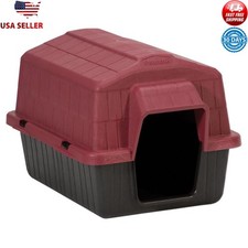 Durable Outdoor Dog House Weatherproof Ventilated Easy Assemble XS Pets New