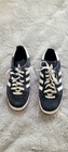 Adidas Samba Originals Trainers Navy White Kids Womens Boy Girl Junior 3 uk