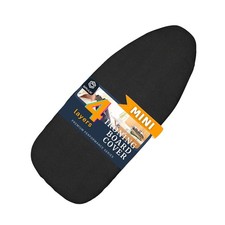 SAVUK 12.5 X 32 inch Smart Table Top Ironing Board Cover 12.5" X 30", Black