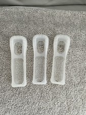 3 x Nintendo Wii Official Clear Silicone Jackets (for Nintendo Wii controller)