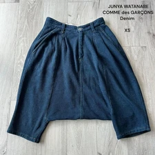 COMME des GARCONS Junya Watanabe Saruel Pants Denim Men Size XS used Jp AD2010