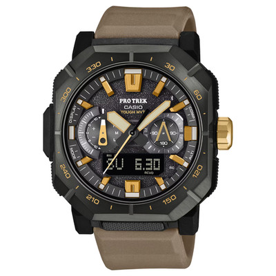 Casio PRO-TREK PRW-B1000-5DR Analog-Digital Tough Solar Resin Band Uhr