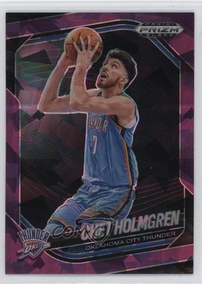 2024-25 Panini Prizm Black Purple Ice Prizm 131/149 Chet Holmgren #173 11ng