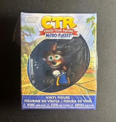 Funko Crash Bandicoot CTR Crash Team Racing Nitro Fueled Vinyl Figure Lego Anime