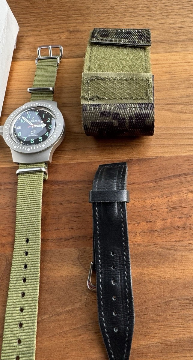 Russian Army Ratnik 6E4-2 Wristwatch Digital Flora EMR Mechanical