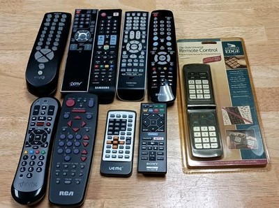Lot of 10 Remote Controls Assorted Brands Tested Working