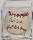 BOB FELLER PSA/DNA Single signed Authentic Autographed OAL Baseball HOF Indians